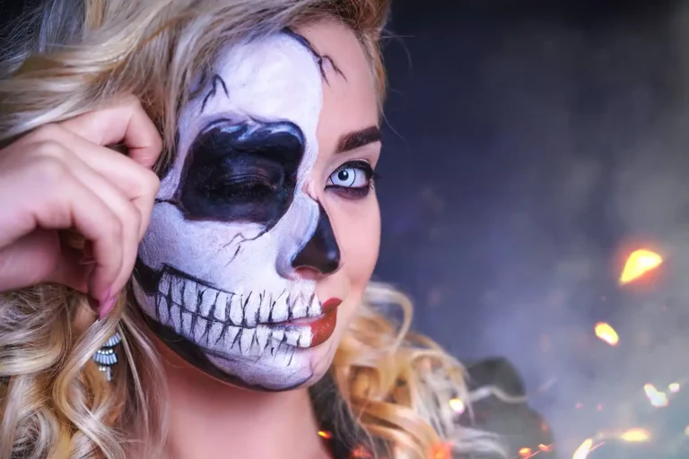 Maquillage qui fait peur : ce n&rsquo;est pas une question de sang